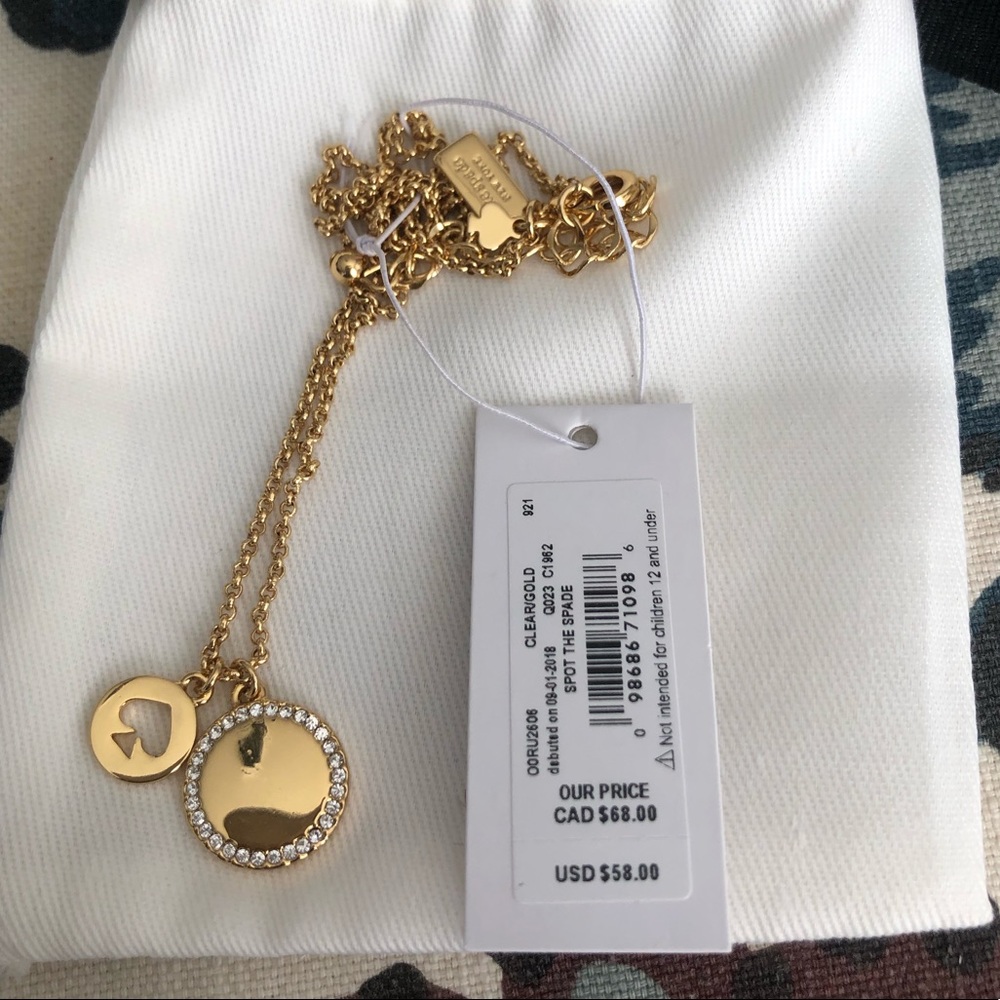 Spot the Spade - Gold Necklace